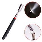 Magnetic Picker Mini Portable Telescopic Magnetic Magnet Pen with Light for Picking up Nut Bolt Extendable Pickup Rod Stick