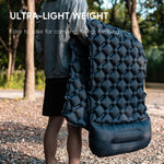 Inflatable Camping Mats Air Mattress with Pillow Outdoor Tourist Sleeping Pad Self-Inflating Mattress for Hiking Climbing