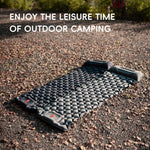 Inflatable Camping Mats Air Mattress with Pillow Outdoor Tourist Sleeping Pad Self-Inflating Mattress for Hiking Climbing